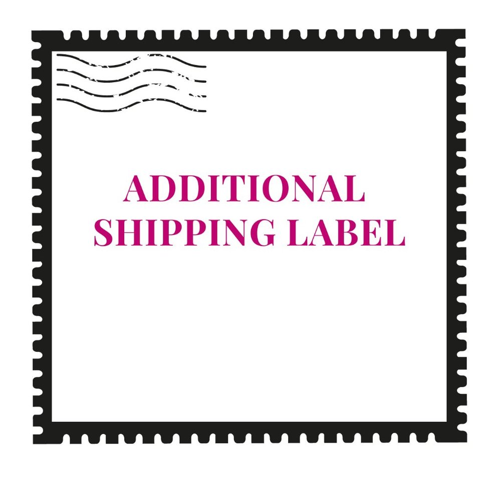 Additional Shipping Label!